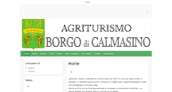 Desktop Screenshot of borgodicalmasino.it