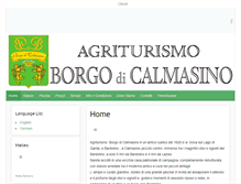 Tablet Screenshot of borgodicalmasino.it